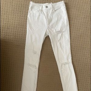 Hollister high rise super skinny jeans